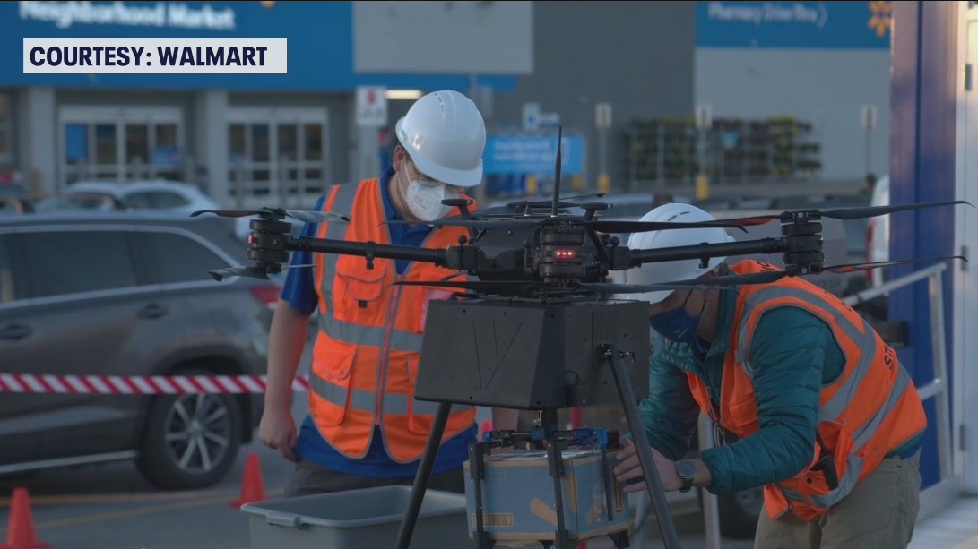 Walmart drone delivery service coming to Florida